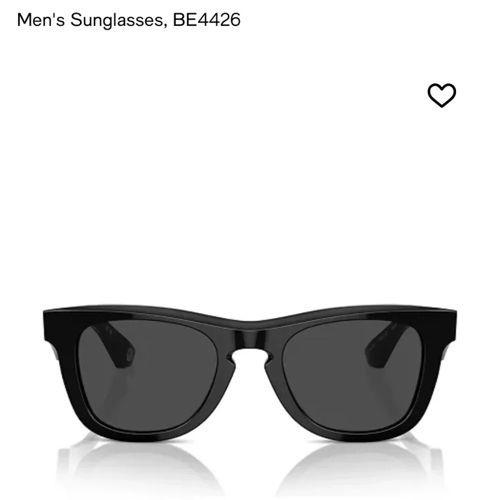$403 Burberry Mens Unisex B 4426 Black Sunglasses Recent Style / Womens - Picture 5 of 14